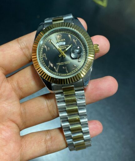 Daydate Twotone | Arabic Black Dial | Quartz