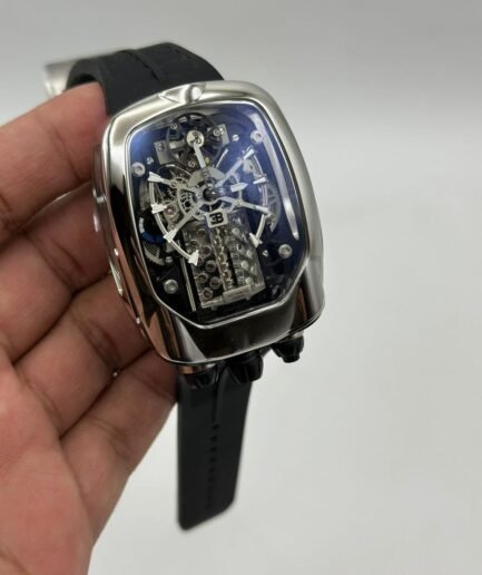 Jacob & Co. | Bugatti Chiron Tourbillon | Silver Case